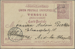 GA Türkei - Stempel: 1900 “TASHLIDJA” All Arabic Boxed Type (Coles-Walker No.40, PLJEVLJA, R) On 20 Pa. - Other & Unclassified