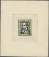 (*) Ungarn: 1919, Socially Revolutionary 5 F. -45 F., Four Different Artist Proofs In Souvenir Sheet Siz - Storia Postale