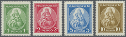 ** Ungarn: 1932, Patrona Hungariae (Hl. Jungfrau Mit Jesuskind) Kompletter Satz Postfrisch, Mi. € 420,- - Briefe U. Dokumente
