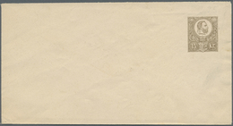 GA Ungarn - Ganzsachen: 1871, 3 Kr Green And 15 Kr Brown Postal Stationery Covers Unused - Interi Postali