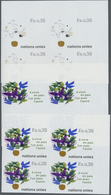 ** Vereinte Nationen - Genf: 1978. Progressive Proof (6 Phases) In Corner Blocks Of 4 For The Definitiv - Unused Stamps