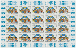 ** Vereinte Nationen - Genf: 1979, International Year Of The Child Set Of Two Values In Complete IMPERF - Neufs