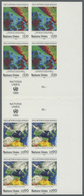 ** Vereinte Nationen - Genf: 1989. Senkrechter Zwischensteg-Seitenrand-Block Mit 2 Versch. Ungezähnten - Unused Stamps