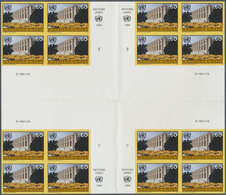 ** Vereinte Nationen - Genf: 1994. Imperforate Cross Gutter Block Of 4 Blocks Of 4 For The 60c Value Of - Ongebruikt