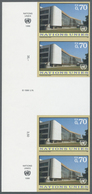 ** Vereinte Nationen - Genf: 1996. Senkrechter Zwischensteg-Seitenrand-Block Mit 2 Ungezähnten Paaren F - Unused Stamps