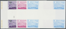 ** Vereinte Nationen - Wien: 1995. Probedruck In 6 Druckphasen Plus Ungezähnte In 4er-Herzstücken Für D - Unused Stamps