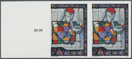 ** Vereinte Nationen - Wien: 1996. Complete Imperforate Set "WFUNA, 50th Anniversary" In A Horizontal P - Unused Stamps