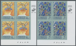 ** Vereinte Nationen - Wien: 1998. Kpl. Ausgabe "Allg. Erklärung Der Menschenrechte" In 2 Ungezähnten E - Unused Stamps