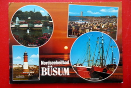 Büsum - Norseebad - Fischerhafen - Leuchtturm - Korbstrand - Dithmarschen - Schleswig-Holstein - Buesum