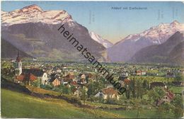 Altdorf Mit Erstfeldertal - Verlag E. Götz Luzern - Gel. 1927 - Erstfeld