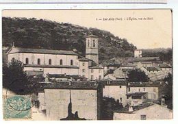 83...LES  ARCS      L' EGLISE.  VUE DU REAL     TBE   KK465 - Les Arcs