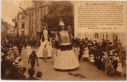 CPA Carnanal Carneval Belgique Ath Géant Circulé - Carnaval