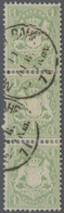 O Bayern - Marken Und Briefe: 1870, 1 Kr. Bläulichgrün Mit Wasserzeichen 1 X, Sauber Gestempelter, Sen - Autres & Non Classés