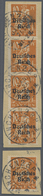 Brfst Bayern - Portofreiheitsmarken: 1920, Abschied 10 Pf Mit Aufdruck "Deutsches Reich" Und Je Eingelocht - Other & Unclassified