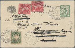 GA Bayern - Besonderheiten: 1897, NUERNBERG BUNDESSCHIESSEN 7 JUL 97, PrivatGA Mit SoSt. Und Zusatz 5 P - Autres & Non Classés