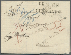 Br Hannover - Vorphilatelie: 1812, Faltbrief Aus STRALSUND (Schweden!), Mit Handschriftlichem Vermerk " - Prephilately