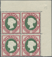 **/ Helgoland - Marken Und Briefe: 1875, Victoria 3 F / 5 Pf. Bessere Farbe Lebhaftlilakarmin/grün (UV R - Héligoland