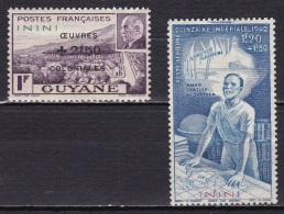 Inini N°58*, PA N°3 - Unused Stamps