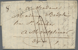 Br Preußen - Französische Armeepost: 1808, "No. 13. GRANDE ARMEE" (Erfurt?), Schwarzer L2 Recht Klar Au - Prefilatelia