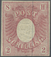 * Schleswig-Holstein - Marken Und Briefe: 1850, 2 S Lebhaftrosa, Ungebraucht Mit Originalgummi Und Fal - Altri & Non Classificati