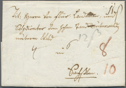 Br Württemberg - Vorphilatelie: 1797, Buchhorn (seit 1811 Friedrichshafen), Vollständiger Kleiner Kabin - [Voorlopers