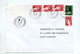 Lettre Cachet Niederbruck - Manual Postmarks