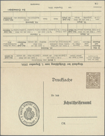 GA Württemberg - Ganzsachen: 1916. Doppel-Dienstpostkarte 3 Pf / 7 1/2 Pf "Viehzählung 1916", Ungebrauc - Altri & Non Classificati