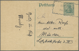 GA/ Württemberg - Wanderstempel: 1895/1913, Wanderstempel LORCH Form II, III, IV In Verschiedenen Ausfüh - Sonstige & Ohne Zuordnung