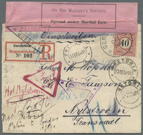 Br Württemberg - Besonderheiten: 1900. Registered Envelope Addressed To 'Emil Jarnsen In Nylstroom, Tra - Other & Unclassified