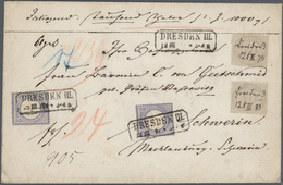 Br Deutsches Reich - Brustschild: 1872, Zweimal 10 Groschen Innendienst + Zweimal 2 Gr. Kleiner Schild - Nuovi