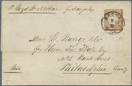 Br Deutsches Reich - Brustschild: 1872, 2 1/2 Gr. Großer Schild Braunorange, Winzig Eckrund, Ansonsten - Unused Stamps