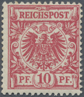 * Deutsches Reich - Krone / Adler: 1893. Krone/Adler 10 Pf In Ca-Farbe, Ungebraucht. FB Jäschke-Lantel - Ongebruikt