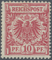 * Deutsches Reich - Krone / Adler: 1893. Krone/Adler 10 Pf In Ca-Farbe, Ungebraucht. FB Jäschke-Lantel - Neufs