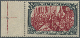 ** Deutsches Reich - Germania: 1900, 5 M. Reichspost In Der Type V, Einwandfrei Postfrisch, Farbfrisch - Ungebraucht