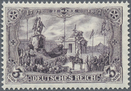 ** Deutsches Reich - Germania: 1905, 3 Mark, Perfekt Zentriertes Luxusstück, Unsigniert, Selten! Mi. 1. - Ungebraucht