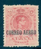 ALFONSO XIII MEDALLÓN , ED. 293 * , CORREO AÉREO 10 CTS. - Nuevos