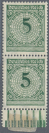 * Deutsches Reich - Weimar: 1923, Freimarken Rentenpfennig, 5 Pfg. Im Ungebrauchten Senkrechten Randpa - Neufs