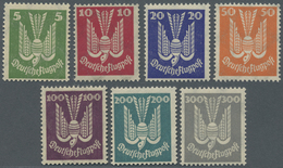 ** Deutsches Reich - Weimar: 1924, FLUGPOSTMARKEN Holztaube 5 Pf - 300 Pf, Kompletter Satz Einwandfrei - Ongebruikt