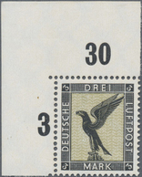 ** Deutsches Reich - Weimar: 1926, Absolut Perfekte Linke Obere Luxus-Bogenecke, Ungefaltet, Die Sehr B - Unused Stamps