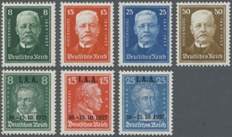 ** Deutsches Reich - Weimar: 1927, Nothilfe Hindenburg Und Tagung Des Internationalen Arbeitsamtes (IAA - Nuovi