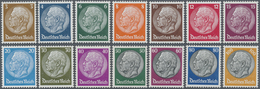 ** Deutsches Reich - 3. Reich: 1933, Perfekter Zentrierter Schneeweißer Luxussatz 3 Pfg. Bis 100 Pfg. ' - Unused Stamps