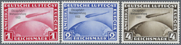 * Deutsches Reich - 3. Reich: 1933, Chicago-Fahrt, Kompletter Satz 1 RM Bis 4 RM, Sauberer Erstfalz, ( - Nuovi