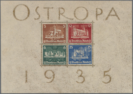 Deutsches Reich - 3. Reich: 1935, Ostropa-Block Ungebraucht Mit Orginalgummi (!), Grösse 148x104 Mm, - Ungebraucht