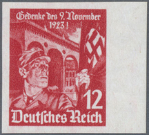 ** Deutsches Reich - 3. Reich: 1935, Feldherrnhalle 12 (Pf) UNGEZÄHNT Vom Bogenrand, Postfrisch Mit übl - Ungebraucht