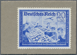 (*) Deutsches Reich - 3. Reich: 1941, 20+30 Pfg. Oxydblau Statt Violettblau, Probedruck Der Reichsdrucke - Ungebraucht