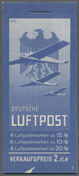 ** Deutsches Reich - Markenheftchen: 1931, 2 Mark Flugpost Markenheftchen "20.1" Postfrisch Mit Heftche - Markenheftchen