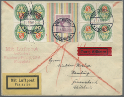 Br Deutsches Reich - Zusammendrucke: 1929, Nothilfe 5 + 2 Pf Kehrzusammendruck Mit Rakelleisten Zweimal - Zusammendrucke