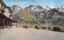 STANSERHORN → Bergstation Mit Blick Nach Briesen Und Urirotstock, Ca.1920 - Stans