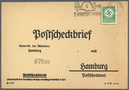 Br Deutsches Reich - Dienstmarken: 1934, 5 Pfg. Behördendienstmarke Als Portogerechte Einzelfrankatur A - Servizio