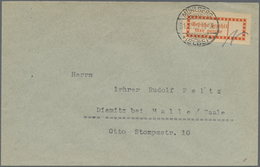 Br Deutsches Reich - Lokalausgaben 1918/23: HALLE (SAALE) OPD: 1923, Gebührenzettel Bräunlichrot In Typ - Lettres & Documents